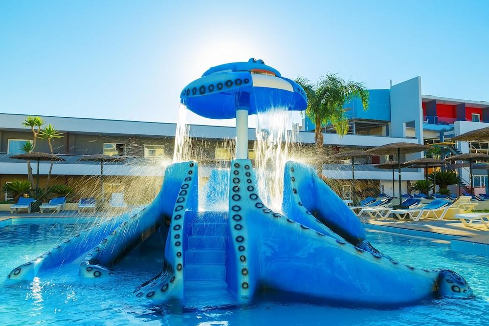 Forum Beach Lalyssos Bagian luar foto