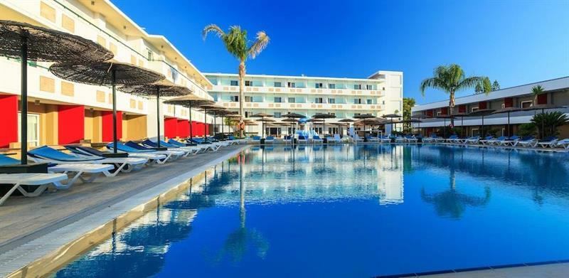 Forum Beach Lalyssos Bagian luar foto