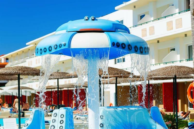Forum Beach Lalyssos Bagian luar foto